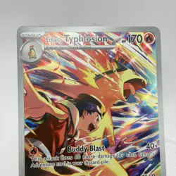 Pokemon TCG Ethan's Typhlosion Destined Rivals Illustration Rare 190/182 NM ENGL - Image 2