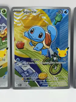 Pokemon TCG First Partner Illustration Collection Series 1 Kanto GEN 1 Set - Image 3