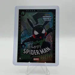2025 Pokemon Pikachu Heroes & Villains (Green) Background) Symbiote Spider Man - Image 1