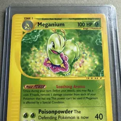 Meganium 054/165 Expedition Base Set Rare Regular 100 HP Pokemon TCG English - Image 2