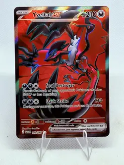 Yveltal ex 105/088 - Full Art Ultra Rare - Pokemon TCG: Perfect Order - NM - Image 1