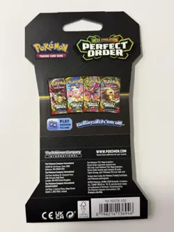 (HEAVY)🔥 31.77g Pokemon Perfect Order Sleeved Booster Pack Factory Sealed✅ - Image 3