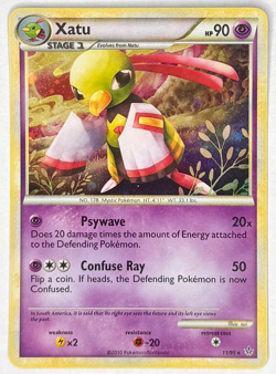 Pokemon TCG - Xatu - 11/95 - Unleashed - Holo - Rare - LP - Image 3