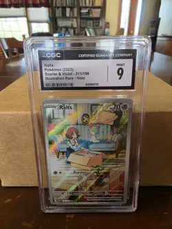 Ralts 211/198 Scarlet & Violet Base IR CGC 9 Pokemon TCG - Image 1