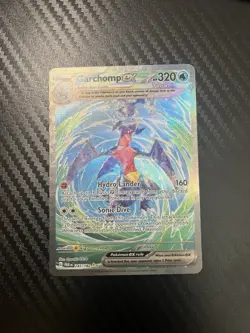 Pokemon Garchomp EX Special Illustration Paradox Rift 245/182 NM - Image 1
