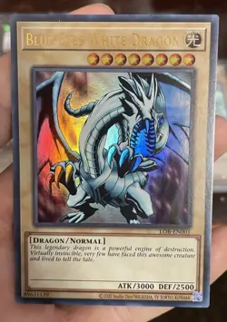 Blue-Eyes White Dragon LOB-EN001 Legend of Blue Eyes White Dragon (25th... - Image 2