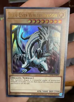 Blue-Eyes White Dragon LOB-EN001 Legend of Blue Eyes White Dragon (25th... - Image 3