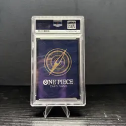 2025 ONE PIECE OP05 119 MONKEY D LUFFY ENGLISH 2ND ANNIVERSARY SET PROMO PSA 10 - Image 2