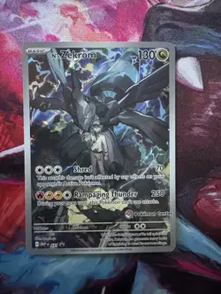 N’s Zekrom Pokemon Center Stamped Promo Card - Image 1
