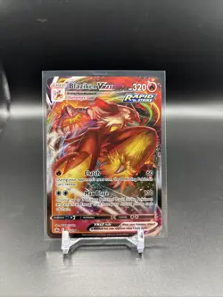 Pokemon TCG Blaziken VMAX Holo Ultra Rare Card 21/198 Chilling Reign - Image 1