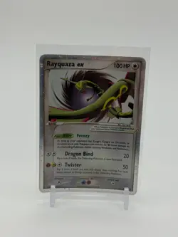 Pokemon TCG Rayquaza EX Holo Rare Black Star Promo Card 039 MP - Image 1