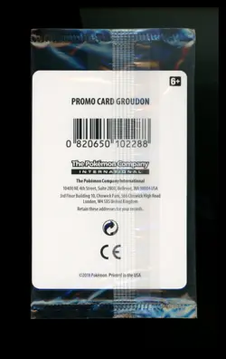 Groudon 81/168 Celestial Storm 2018 Legendary SEALED Promo Pokemon Card TCG - Image 2