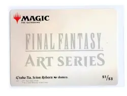G'raha Tia, Scion Reborn Art Card () S 51 Regular Final Fantasy MTG Card NM - Image 2