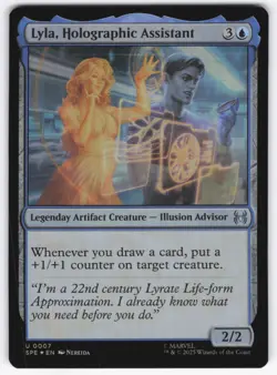 Lyla, Holographic Assistant U Marvel's Spider-Man: Eternal-Legal 7 NM - Image 1