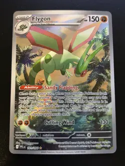 Pokemon TCG Flygon 101/094 ME02: Phantasmal Flames Illustration Rare NM - Image 1