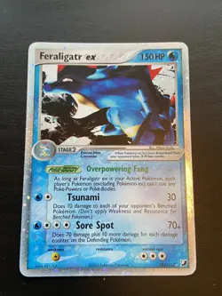 Pokemon TCG: Feraligatr (103/115), Ultra Rare Holo, Lightly Played - Image 1