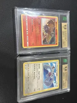 2017 Pokemon Shining Lugia And Ho-oh MNT 9 #SM82 + SM70 Black Star Promo Set - Image 4