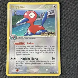 Porygon2 25/113 Reverse Holo Rare Stamped Pokemon 2005 EX Delta Species - Image 2
