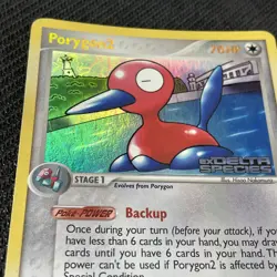 Porygon2 25/113 Reverse Holo Rare Stamped Pokemon 2005 EX Delta Species - Image 3