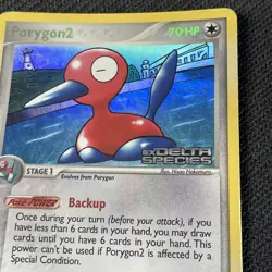 Porygon2 25/113 Reverse Holo Rare Stamped Pokemon 2005 EX Delta Species - Image 4