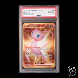 PSA10 Mew ex 208/165 UR sv2a 2023 Japanese Pokemon TCG - Image 1