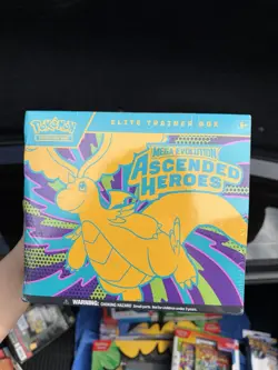 Pokemon TCG Mega Evolution Ascended Heroes Elite Trainer Box Dragonite Zekrom - Image 1