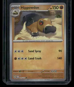 Pokemon SV: Prismatic Evolutions #053/131 Hippowdon (Master Ball Pattern) - LP - Image 1
