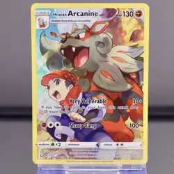 Hisuian Arcanine TG08/TG30 Swsh11: Lost Origin Trainer Gallery Holo Nm Pokemon - Image 1