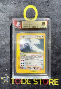 Pokemon Lugia Crystal #149 Holo Aquapolis 2003 ITA BGS 10 PRISTINE POP 1 🇮🇹 - Image 2