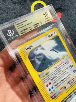 Pokemon Lugia Crystal #149 Holo Aquapolis 2003 ITA BGS 10 PRISTINE POP 1 🇮🇹 - Image 4