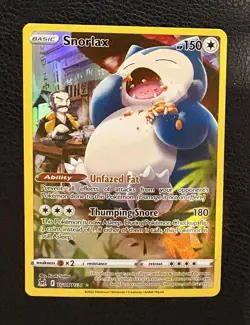 Pokemon Snorlax TG10/TG30 - Swsh11: Lost Origin Trainer Gallery Holo (2) - Image 1