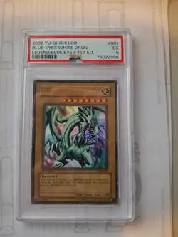 Yu-Gi-Oh! TCG Blue-Eyes White Dragon Legend of Blue Eyes White Dragon... - Image 1