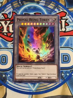 Primal Being Token OP12-EN026 OTS Tournament Pack 12 Unlimited LP - Image 1