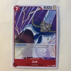 One Piece CCG Card Game Zeff East/Blue EB04-004 Common English NM - Image 2