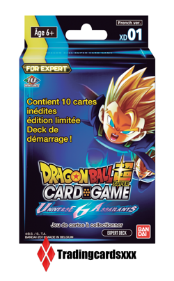 ♦Dragon Ball Super Card Game♦ Deck Expert : Universe 6 Assaillants - VF/XD01 - Image 1