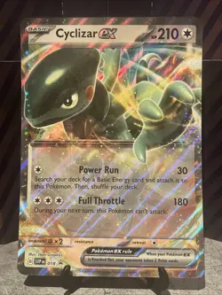 Pokemon TCG - Cyclizar ex SVP018 JUMBO OVERSIZED - Scarlet & Violet - Promo Card - Image 1