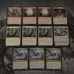 MTG War Of Spark Japanese • Mythics Only Lot ☆ 11 - Image 1
