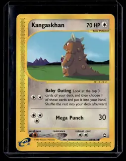 Kangaskhan 088/147 Aquapolis Common English Pokemon Card - Image 1