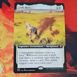 Folk Hero (Extended Art) - Commander Legends: Battle for Baldur's Gate (CLB) - Image 1