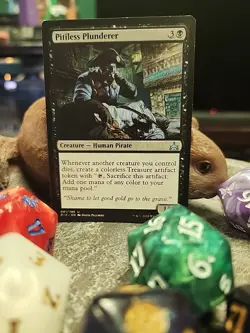 MTG Pitiless Plunderer - Regular - Rivals of Ixalan #081/196 - Image 1