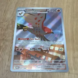 Pokemon TCG Perfect Order Talonflame 091 /088 Holo Illustration Rare Card - Image 2