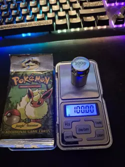 EXTRA HEAVY 21.67g! Wizards of the Coast 1999 Pokemon Jungle Booster Pack 742818061384 - Image 3