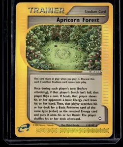 Apricorn Forest 118/147 Aquapolis Rare English Pokemon Card - Image 1
