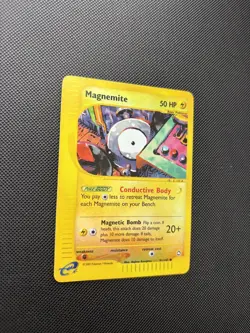 Pokemon Card Aquapolis E Series Magnemite Reverse Holo 91/147 WOTC - Image 3