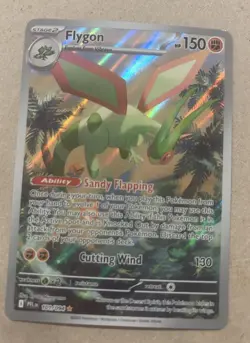 Pokemon Flygon 101/094 Me02: Phantasmal Flames Holo Illustration Rare 150 HP - Image 1