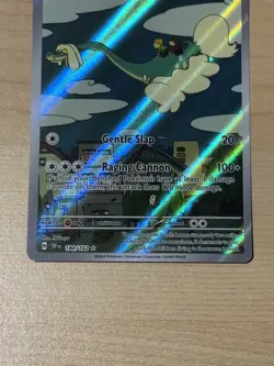 Pokemon Pokemon TCG Drampa 184/162 SV05: Temporal Forces Illustration Rare Holo - Image 3
