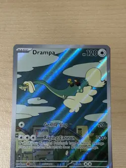 Pokemon Pokemon TCG Drampa 184/162 SV05: Temporal Forces Illustration Rare Holo - Image 4