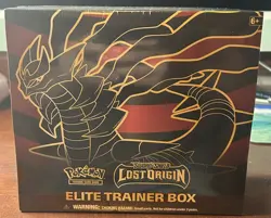 Pokemon TCG Sword & Shield Lost Origin Elite Trainer Box, Sealed with Small Tear - Image 1