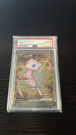 2023 Pokemon 151 Mew Ex Ultra Premium Collection AND 2023 Hyper Rare Mew #205 - Image 3