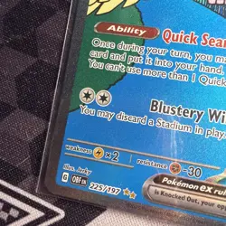 Pokemon Pidgeot EX TCG Holo Card Obsidian Flames Special Illustration 225/197 - Image 5